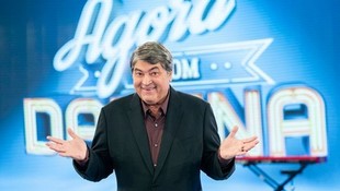 Agora é com Datena tem game eletrizante, entrevistas e música boa
