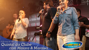 Foto Quintal da Clube com Maiara & Maraísa 7