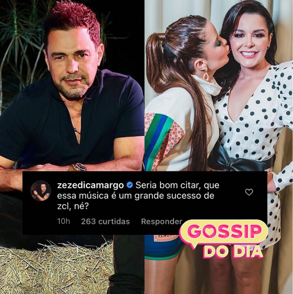 Zezé di Camargo deixa comentário em perfil de Maiara e Maraísa e causa  polêmica – Rádio Mania FM –
