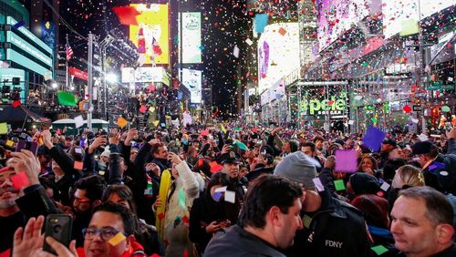 Celebração do ano-novo na Times Square, em Nova York, será virtual