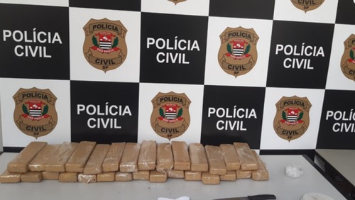Homem é preso com 29 tijolos de maconha em Ribeirão Preto