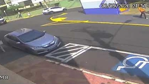 Idosa é atropelada por carro no Centro de Ribeirão Preto