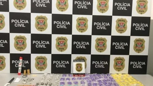 Polícia Civil apreende cerca de 1,8 mil porções de drogas em Ribeirão Preto