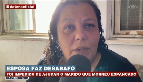 Esposa de homem espancado até a morte diz que foi impedida de ajudar