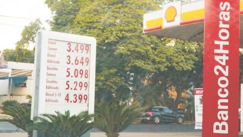 Etanol sobe para R$ 3,60 em RP