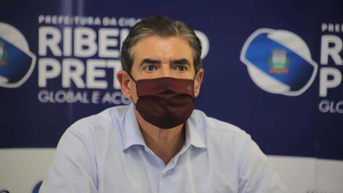 Prefeito de Ribeirão Preto confirma que cidade vai seguir a fase vermelha do Plano SP a partir deste sábado (6)