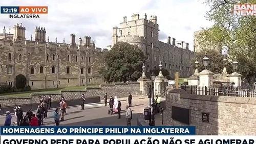 Após morte de Philip, governo pede que ingleses não façam homenagens em frente ao Palácio de Buckinghan