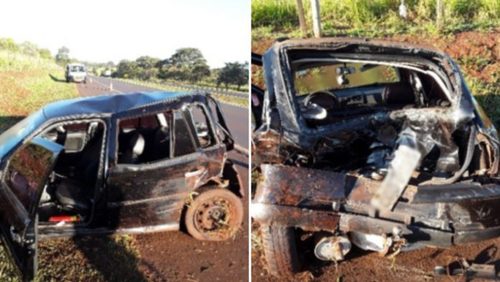 Motorista fica ferido após acidente em rodovia da região
