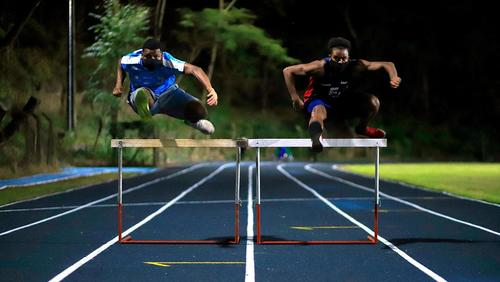 Pista de atletismo é reinaugurada na Cava do Bosque