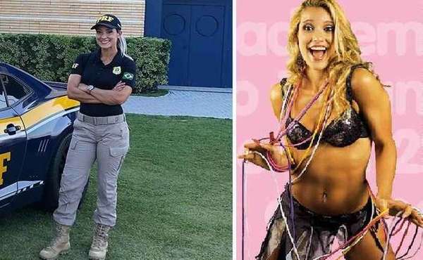 Ex-Loira do Tchan que virou policial diz que passou em mais dois concursos