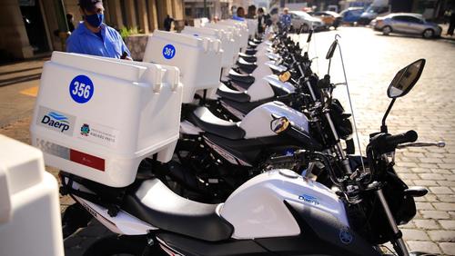 Daerp entrega 30 novas motocicletas e amplia a frota em 36%