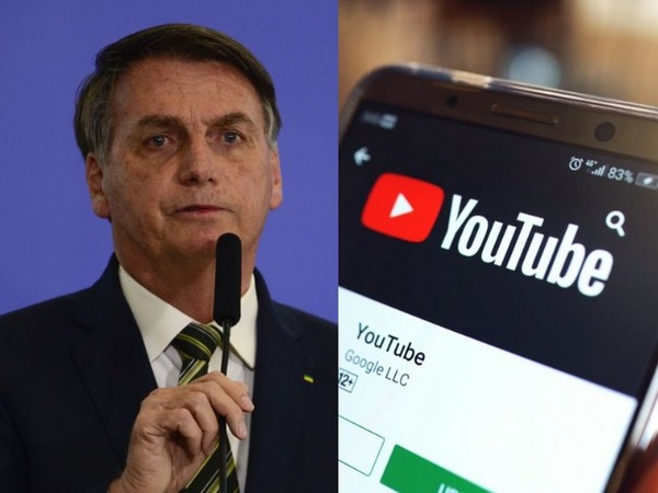 Vídeos de Bolsonaro são removidos do YouTube