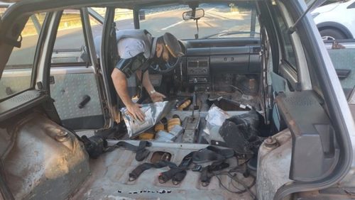 Polícia Militar apreende tijolos de maconha que seriam transportados para Ribeirão Preto