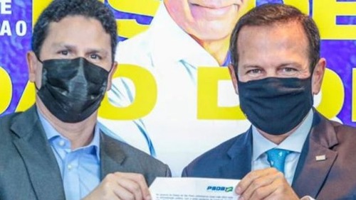 Doria oficializa pré-candidatura à presidência e diz que candidato do PSDB será "terceira via"
