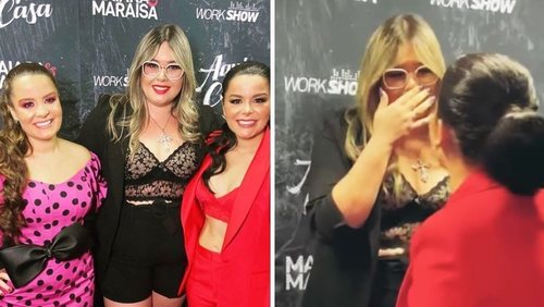 Fã parecida com Marília Mendonça emociona Maiara durante show