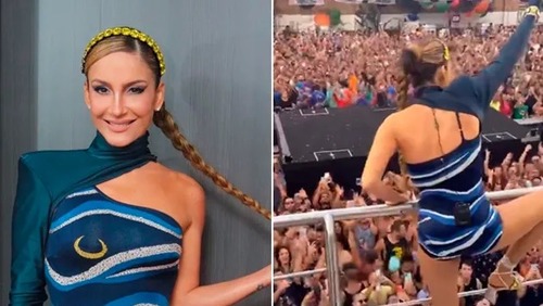 Claudia Leitte recebe críticas na web após show com trio elétrico e aglomeração