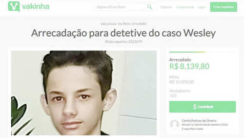 CASO WESLEY – Família quer contratar investigador particular