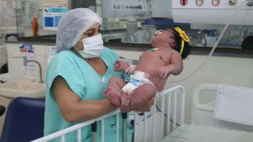 "Superbebê" nasce com mais de 7 kg e 61 cm e surpreende médicos no Pará