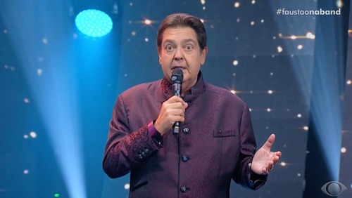 Faustão testa positivo para Covid-19 e se afasta das gravações na Band