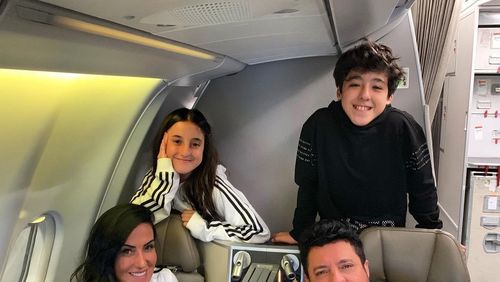 Turbina de avião com cantor Bruno estoura e causa pouso de emergência