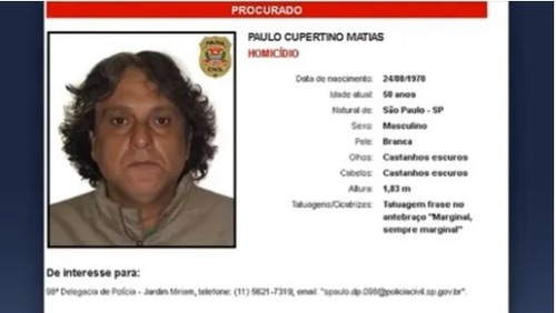 Filha de Cupertino diz que ainda está assimilando prisão do pai