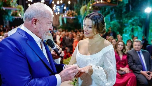 Casamento de Lula e Janja reúne políticos e artistas; veja fotos