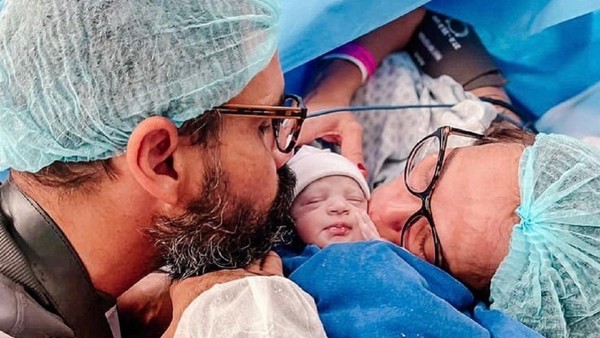 Filha recém-nascida de Juliano Cazarré passa por cirurgia após o parto