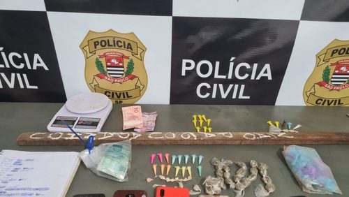 Polícia prende dois em Serra Azul