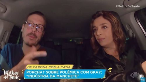 Fabio Porchat comenta polêmica com Gkay: "Esquisitíssimo aquilo"