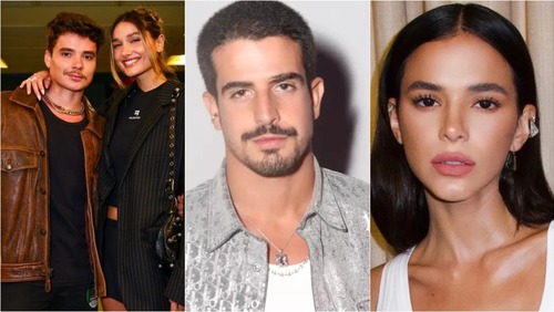 Após unfollow de Bruna Marquezine em Enzo Celulari, marido de Sasha manda indireta