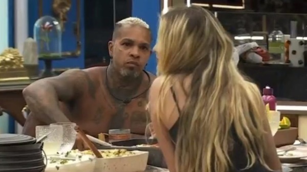 Yasmin Brunet perde paciência com Rodriguinho por causa de comida