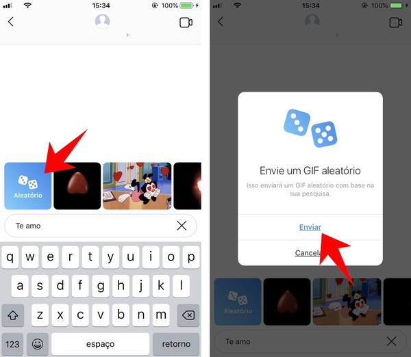 #VidaOnlineMelody: GIFs no Direct do Instagram