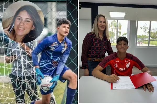 Filho de Eliza Samudio, Bruninho assina 1º contrato no dia em que a mãe faria 39 anos