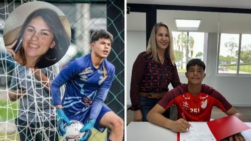 Filho de Eliza Samudio, Bruninho assina 1º contrato no dia em que a mãe faria 39 anos