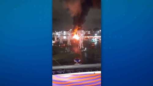 Lollapalooza: incêndio atinge tenda do festival às vésperas do 1º dia de evento