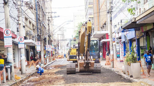 Acirp faz críticas ao prazo estendido para obras no centro de Ribeirão Preto