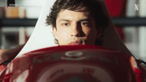 Confira as primeiras imagens da série "Senna", que estreia em 2024