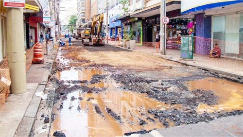 Obras derrubam vendas do varejo em Ribeirão Preto