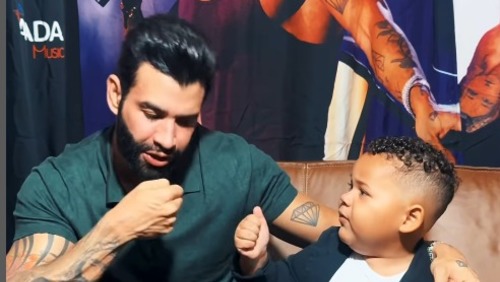 Gusttavo Lima realiza sonho de fã mirim e emociona público