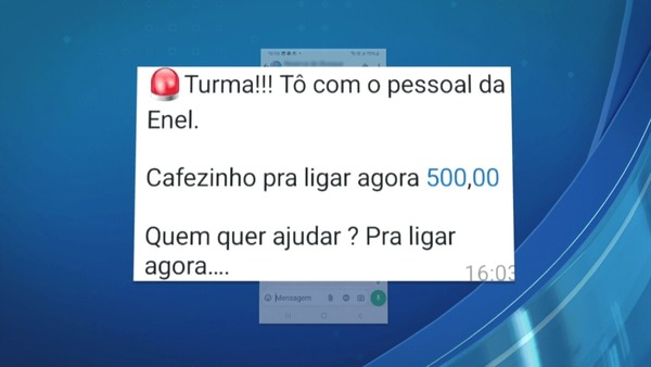 Funcionários da Enel cobram "caixinha" de moradores para religar energia após temporal em SP