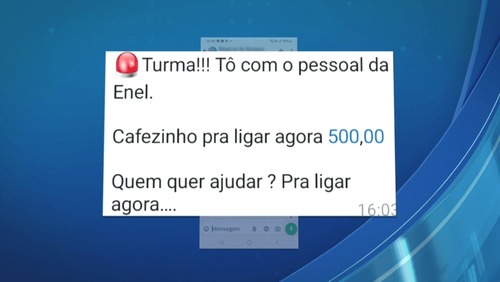 Funcionários da Enel cobram "caixinha" de moradores para religar energia após temporal em SP