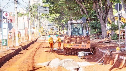 Obras interditam Avenidas Nove de Julho e Pio XII em Ribeirão Preto