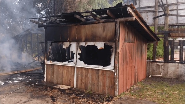 PF investiga incêndio na casa de autor dos ataques em Brasília