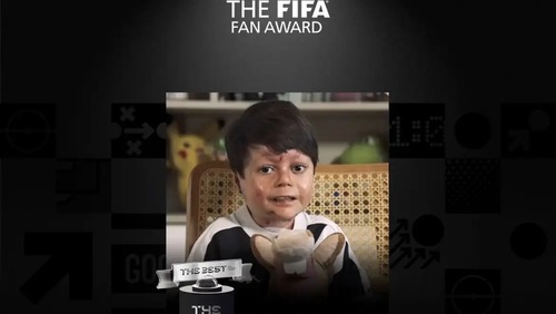 The Fifa Best: Vascaíno, menino Gui vence prêmio de torcedor do ano