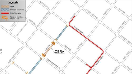 Rua São José terá mais um trecho interditado nesta quinta-feira em Ribeirão Preto