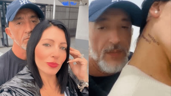 Namorada de Cristian Cravinhos tatua nome dele no pescoço