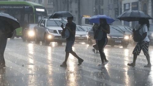Defesa Civil alerta para início de semana com chuva forte em todo o estado de SP