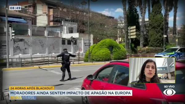 Apagão na Espanha: ‘Quando a luz voltou, parecia final da Champions’, diz brasileira