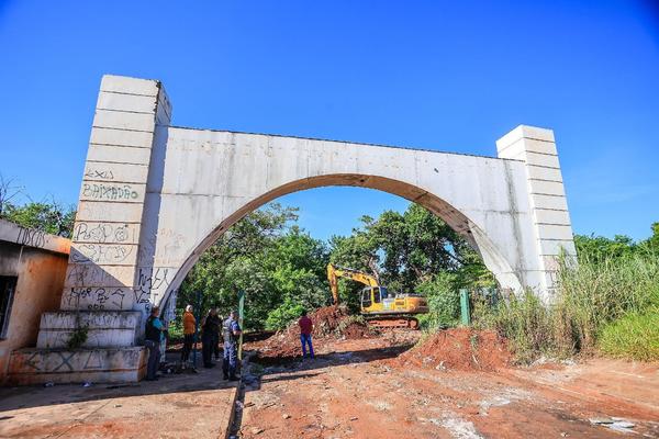 Obras no Parque Rubem Cione são iniciadas nesta quarta-feira, 30