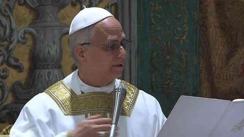 Papa Leão XIV celebra primeira missa como novo líder da Igreja Católica